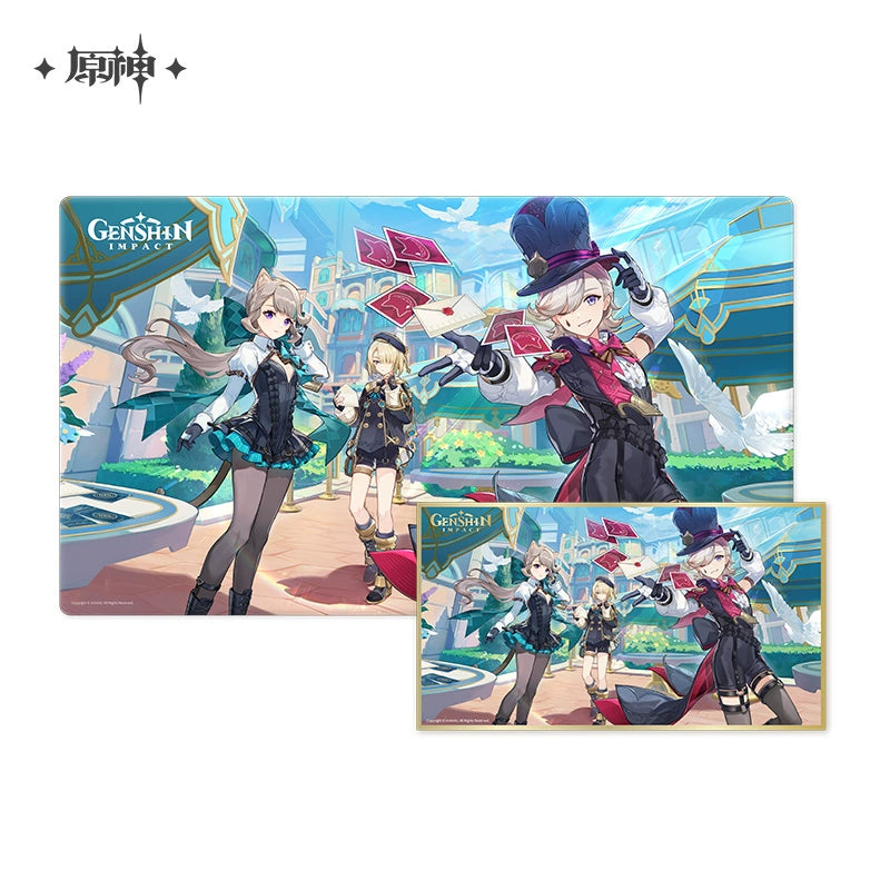 [Official Merchandise] 2023 Genshin Impact Game Art Exhibition Series: Shikishi & Mouse Pad