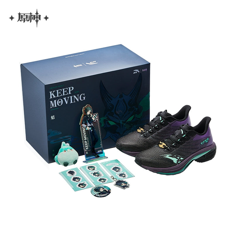 [Official Merchandise] ANTA Mach 4 Genshin Impact "Xiao" Collaboration Shoes