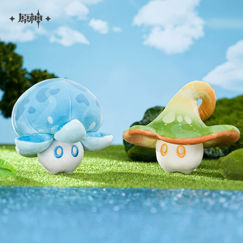 [Official Merchandise] Fungus Series: Floating Fungus Plushies - Dendro & Hydro Fungus | Genshin Impact