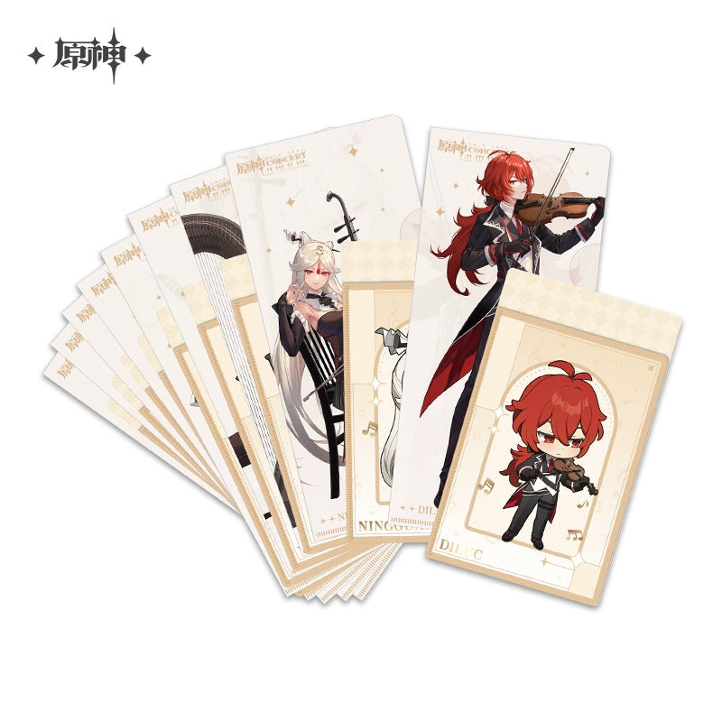[Official Merchandise] Genshin Concert 2021 Symphony Into A Dream: Ticket Folder Set