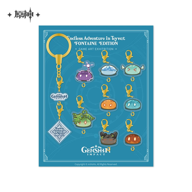 [Official Merchandise] Genshin Impact 2023 Game Art Exhibition Series Slime Acrylic Strings