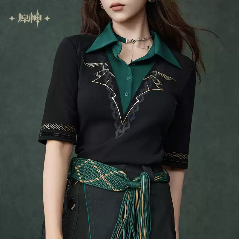 [Pre-Order/Limited] Alhaitham Theme Impression Series Layered Knit Top | Genshin Impact (Sep 2026)