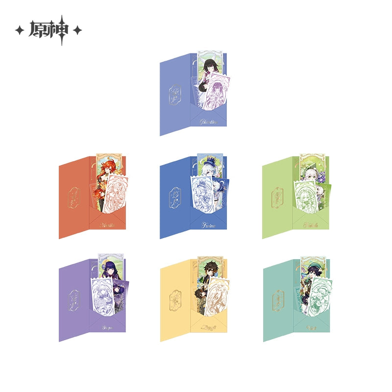 [Official Merchandise] Genshin Impact Anniversary Celebration Series Commemorative Ticket Card Set