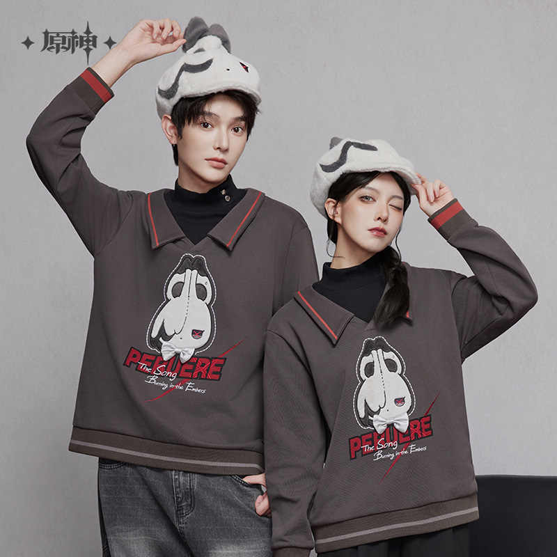 [Pre-Order/Limited] Arlecchino Theme Impression Series Layered Sweatshirt | Genshin Impact (May 2026)