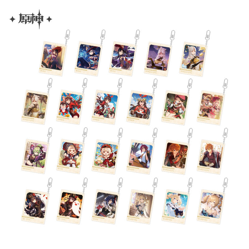 [Official Merchandise] Birthday Series: Acrylic Charms Vol.1 | Genshin Impact