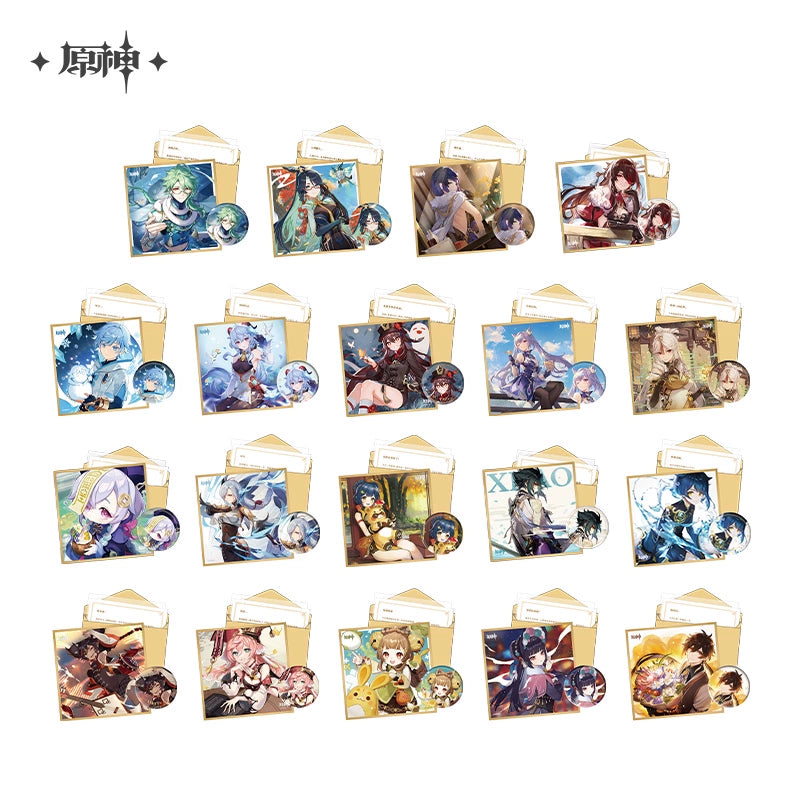 [Official Merchandise] Birthday Series Gift Box Set - Liyue Harbor | Genshin Impact