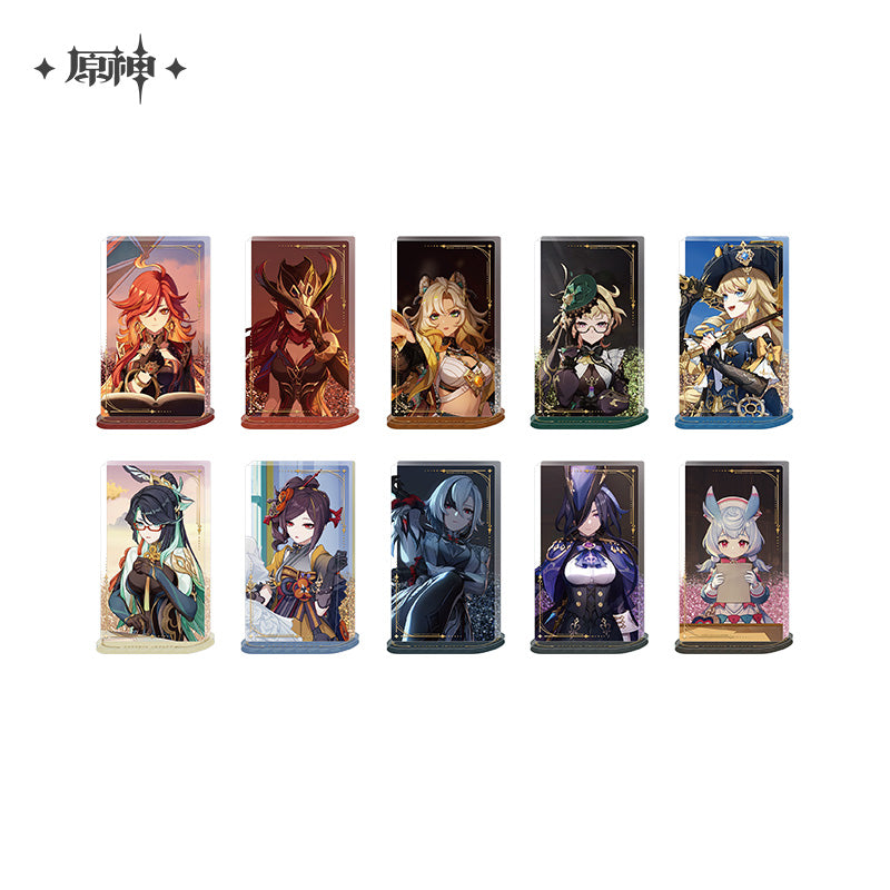 [Official Merchandise] Character Teaser Series Liquid Glitter Acrylic Standee | Genshin Impact