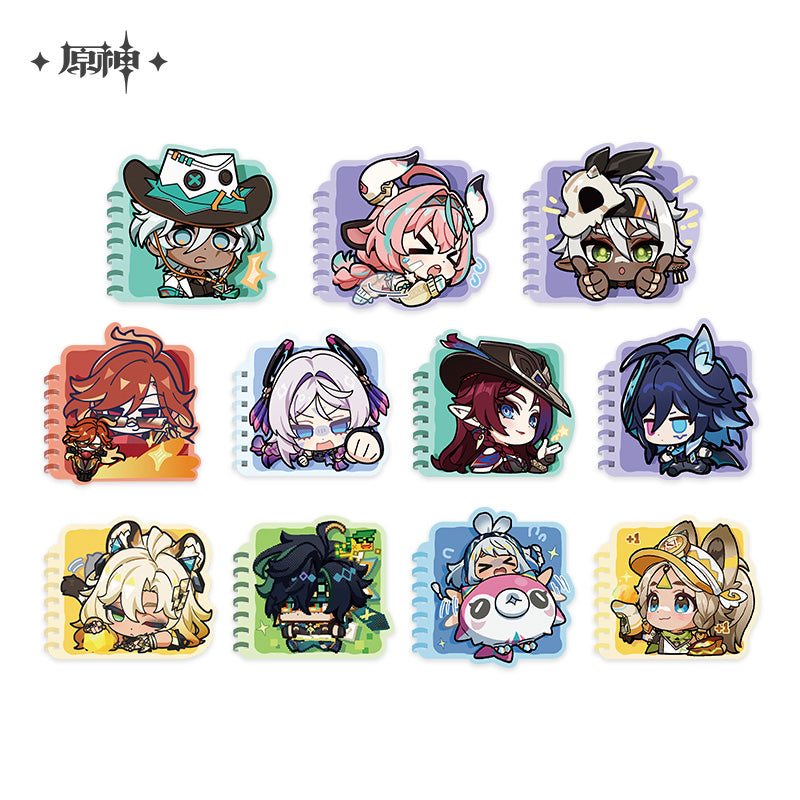 [Official Merchandise] Chibi Emoji Series Spiral Notebook - Natlan | Genshin Impact