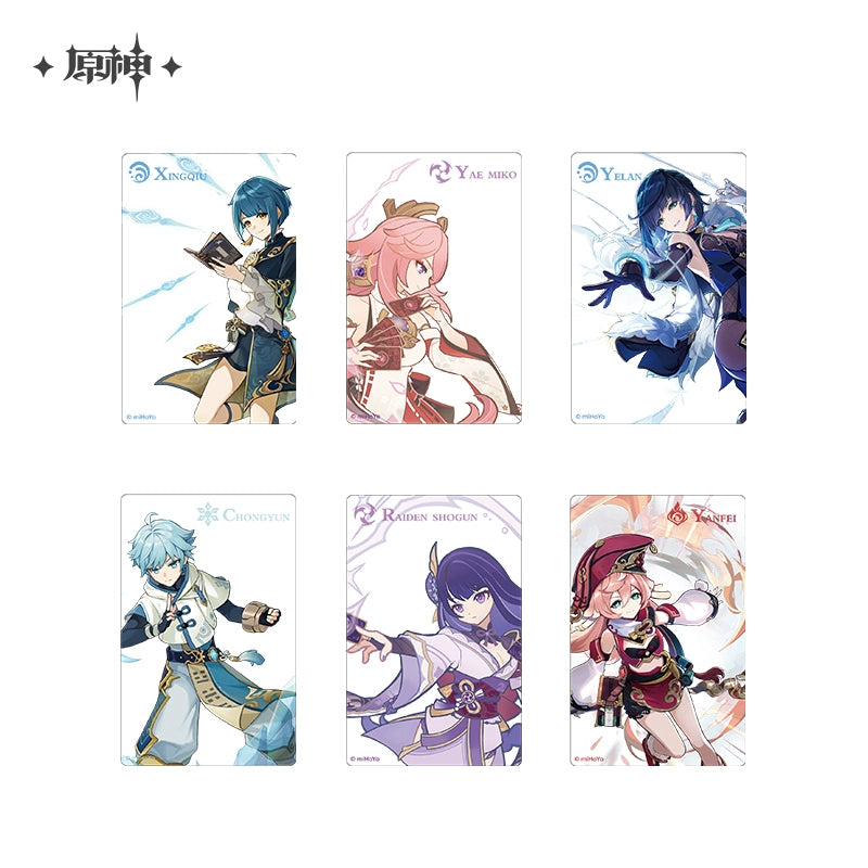[Official Merchandise] Genius Invokation TCG Duel Extravaganza Series: Acrylic Transparent Cards | Genshin Impact