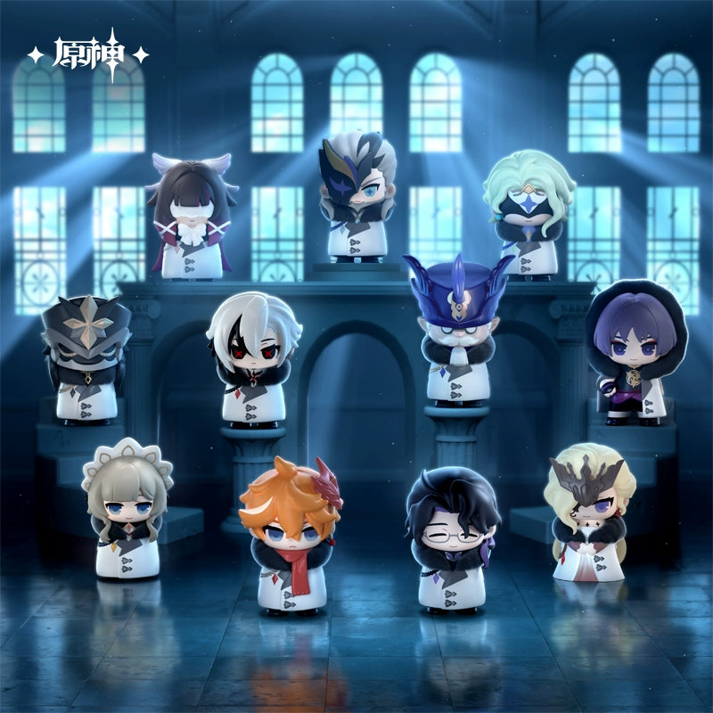 [Official Merchandise] Fatui Harbingers Series Chibi Blind Box Capsule Toys | Genshin Impact