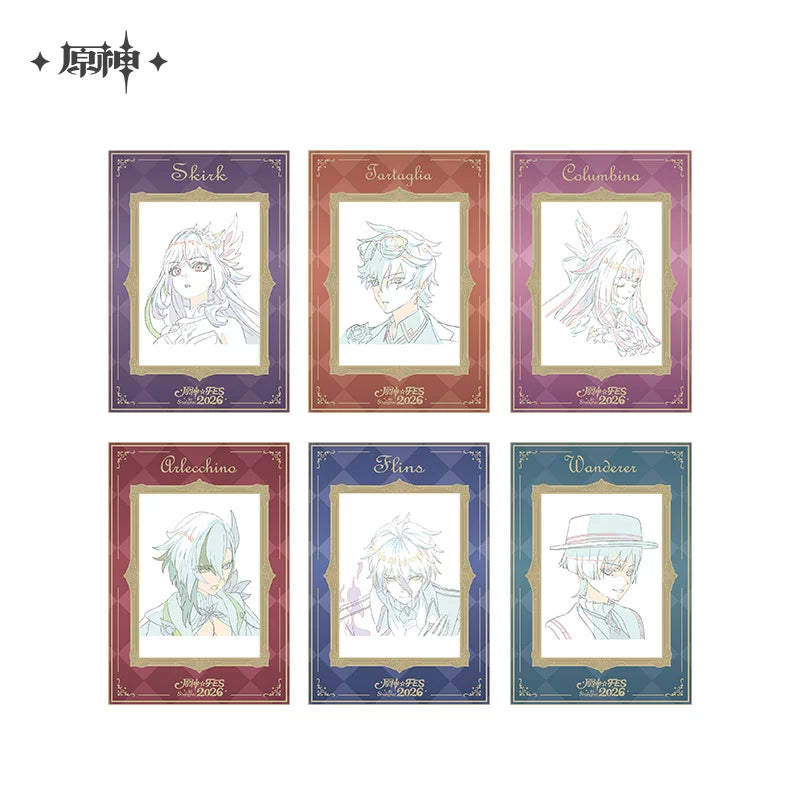 [Pre-Order] FES2026 Series Original Art Diffraction Card Set | Genshin Impact (May 2026)