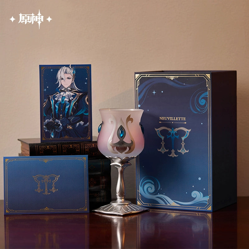 [Official Merchandise] “Font of All Waters” Neuvillette Stemware Gift Set | Genshin Impact