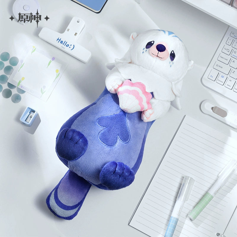 [Official Merchandise] Fontemer Series: Leisurely Otter Plush Storage Bag | Genshin Impact
