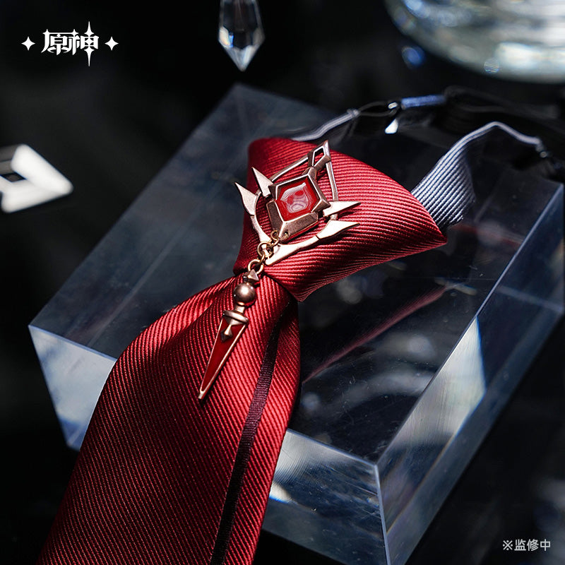 [Official Merchandise] Frost and Flame Series Pre-tied Tie | Genshin Impact