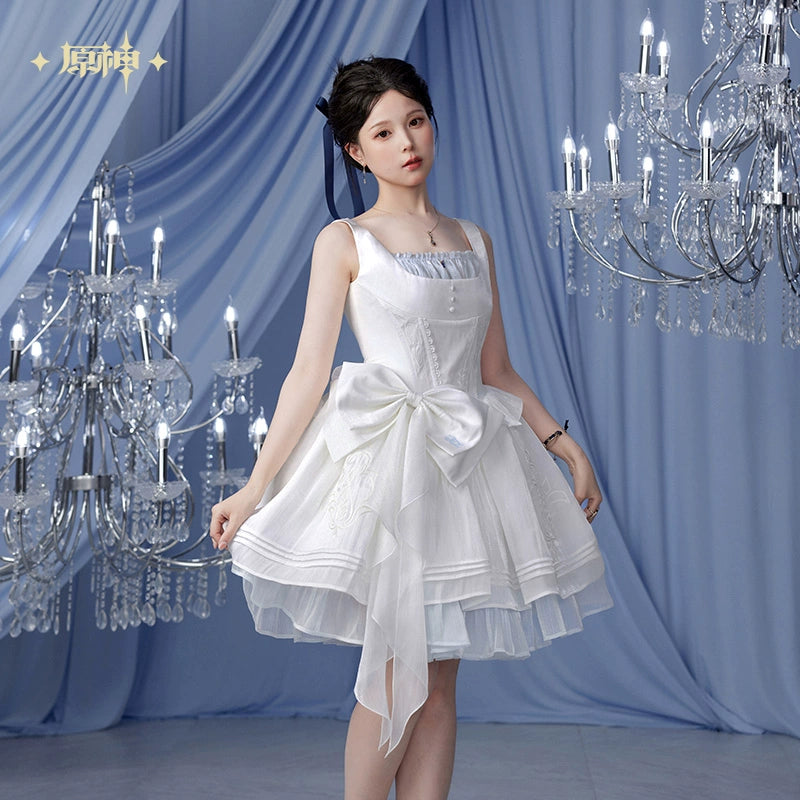 [Official Merchandise] Furina Theme Impression Series Fishbone Strap Dress | Genshin Impact