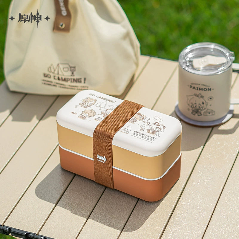 [Official Merchandise] Go Camping! Series: Lunch Box Set | Genshin Impact
