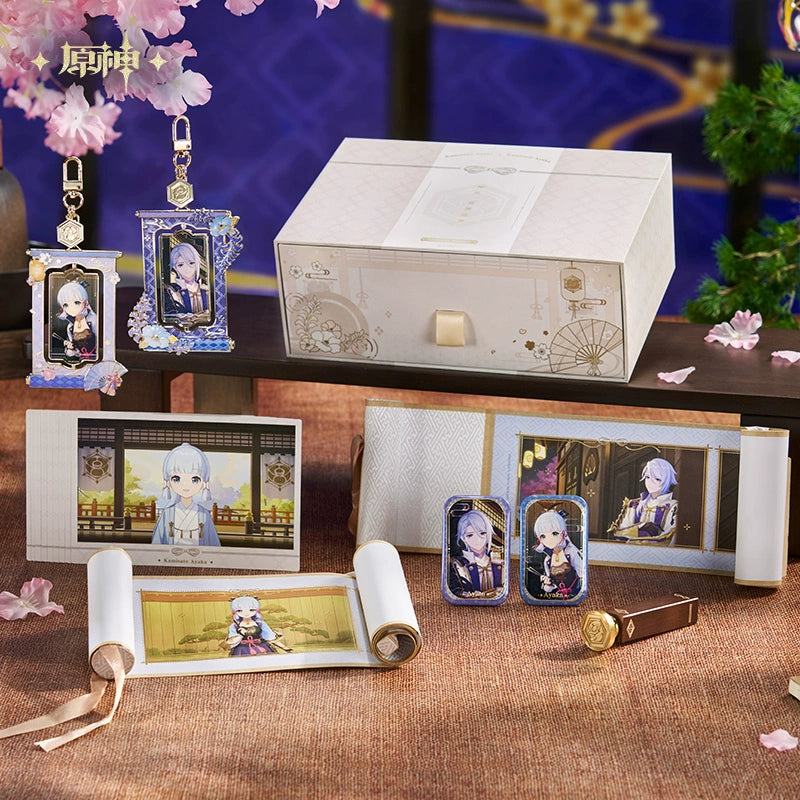 [Limited -Time/Pre-Order] Kamisato: Tsubaki in Thawing Snow Guardian Gift Box | Genshin Impact (Nov 2025)