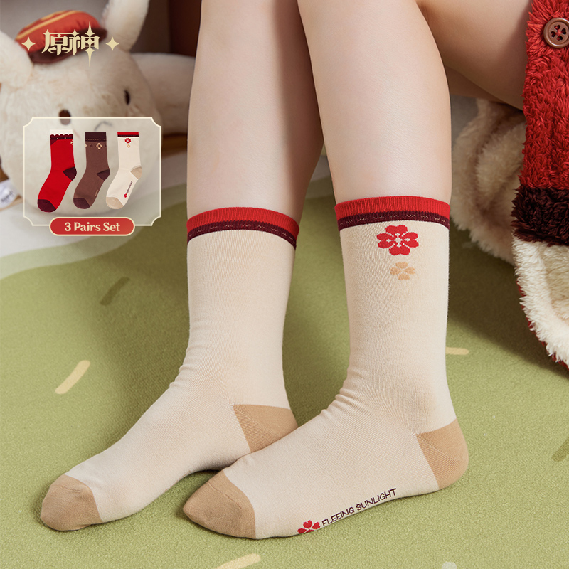 [Official Merchandise] Klee Theme Impression Series: Crew Socks | Genshin Impact