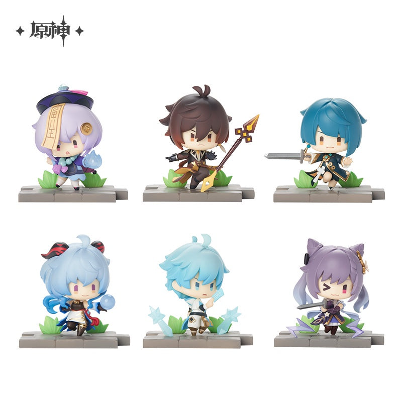 [Official Merchandise] Battle Stance Capsule Toys - Liyue Edition | Genshin Impact
