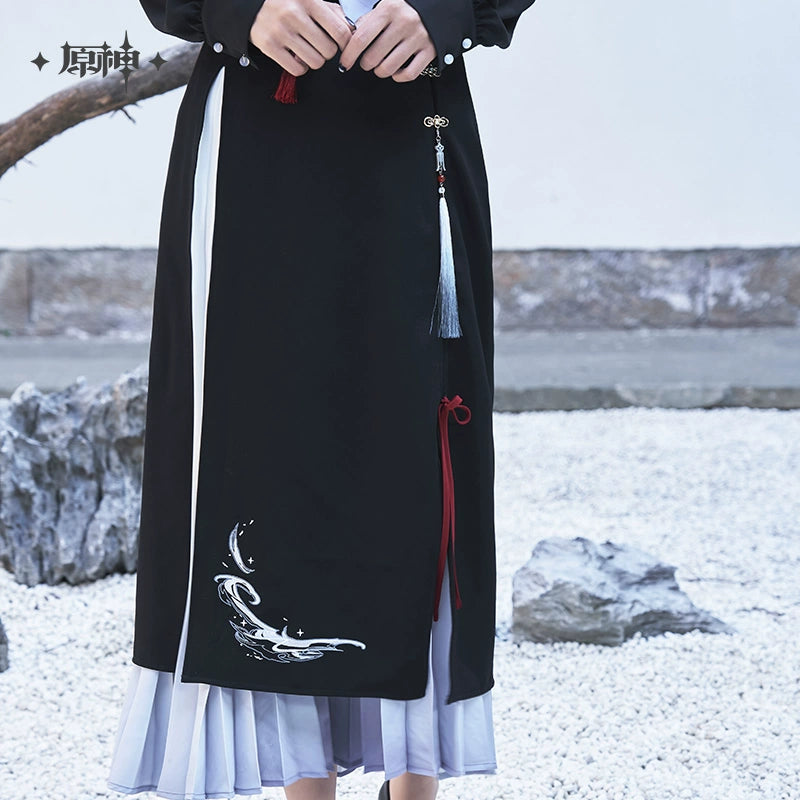 [Official Merchandise] Shenhe Theme Impression Series Midi Skirt | Genshin Impact