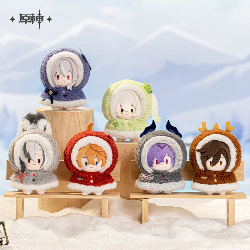 [Official Merchandise] Snowy Fun Series Hangable Plushies | Genshin Impact
