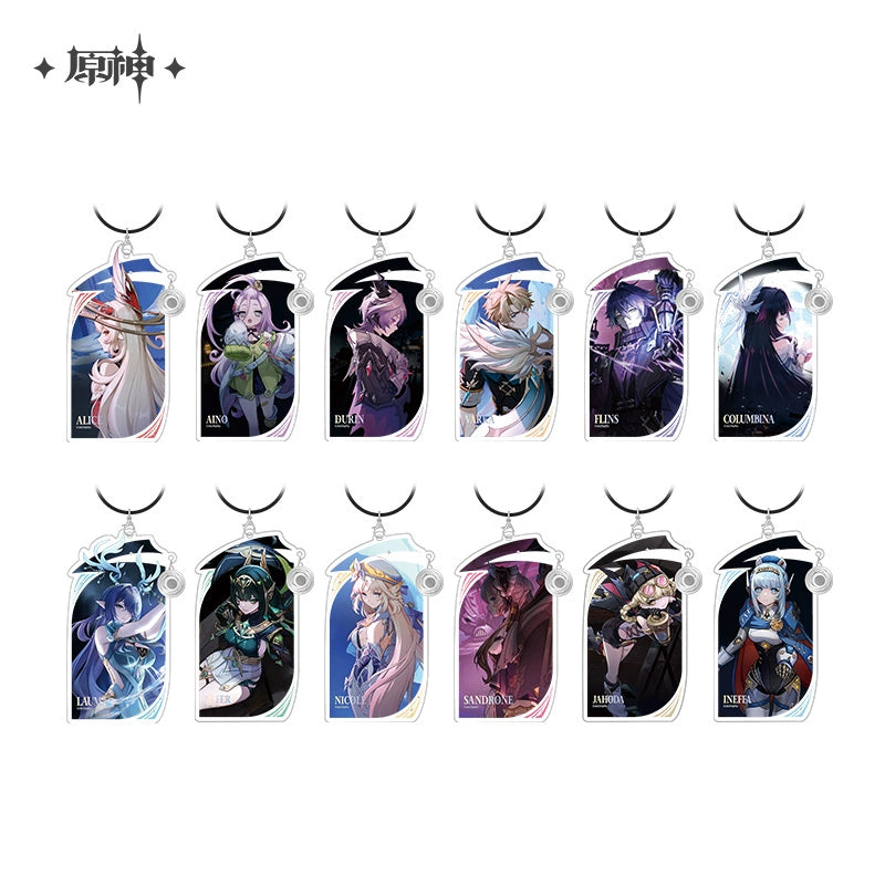 [Official Merchandise] Song of the Welkin Moon Theme Series Acrylic Charm | Genshin Impact