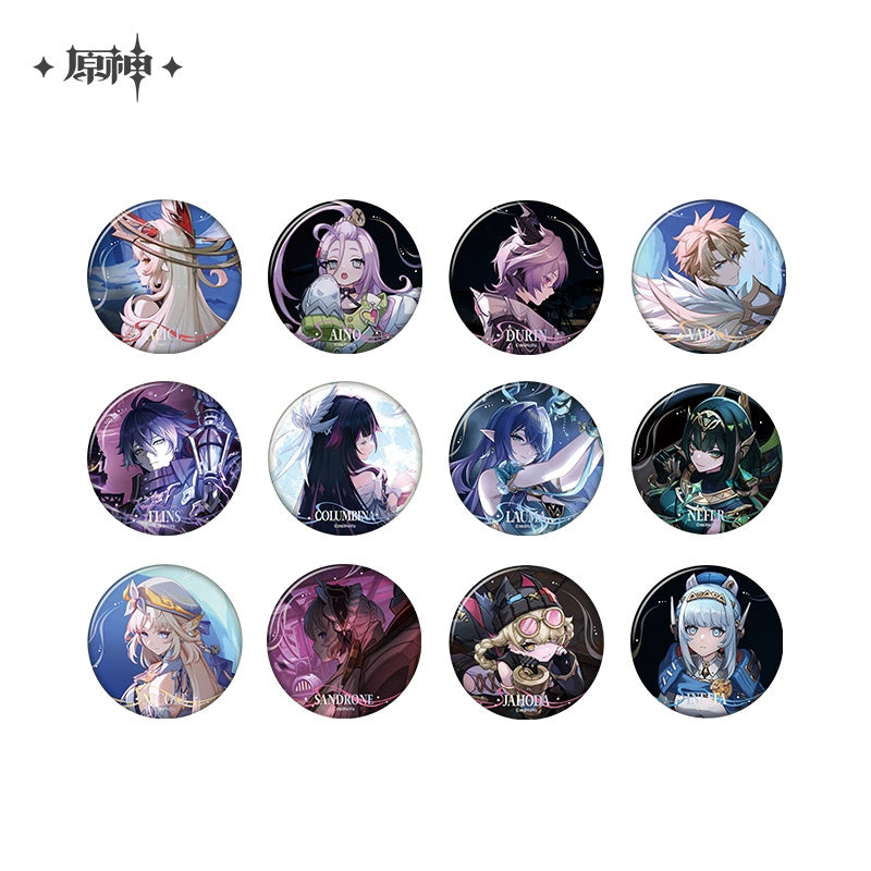 [Official Merchandise] Song of the Welkin Moon Theme Series Badge | Genshin Impact