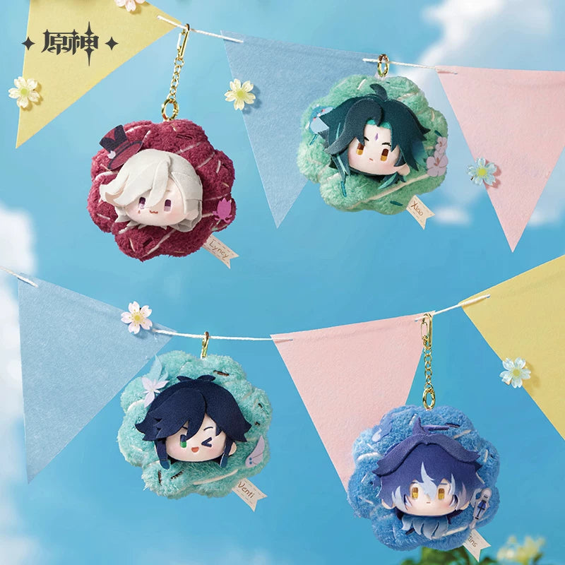 [Official Merchandise] Spring Blossom Tales Series Floral Wreath Plush Charm | Genshin Impact