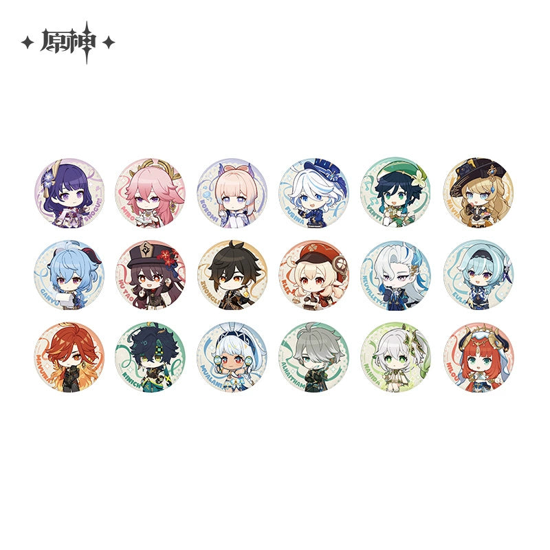 [Official Merchandise] Starlight Reverie Series Character Badge | Genshin Impact