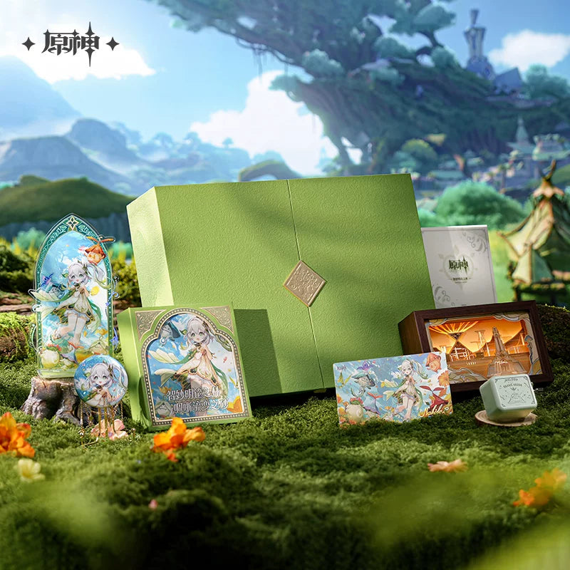 [Pre-Order/Limited] "Forest of Jnana and Vidya & The Unfathomable Sand Dunes" Sumeru OST Merchandise Gift Box | Genshin Impact (Jan 2027)