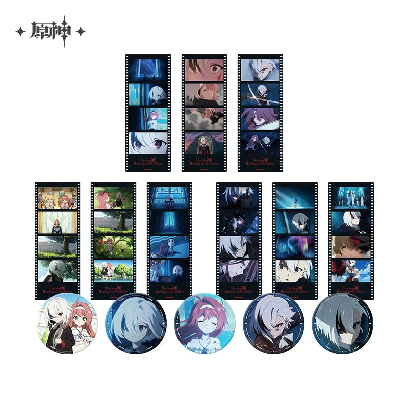 [Official Merchandise] The Song Burning in the Embers Series Character Badge / Film Bookmark | Genshin Impact