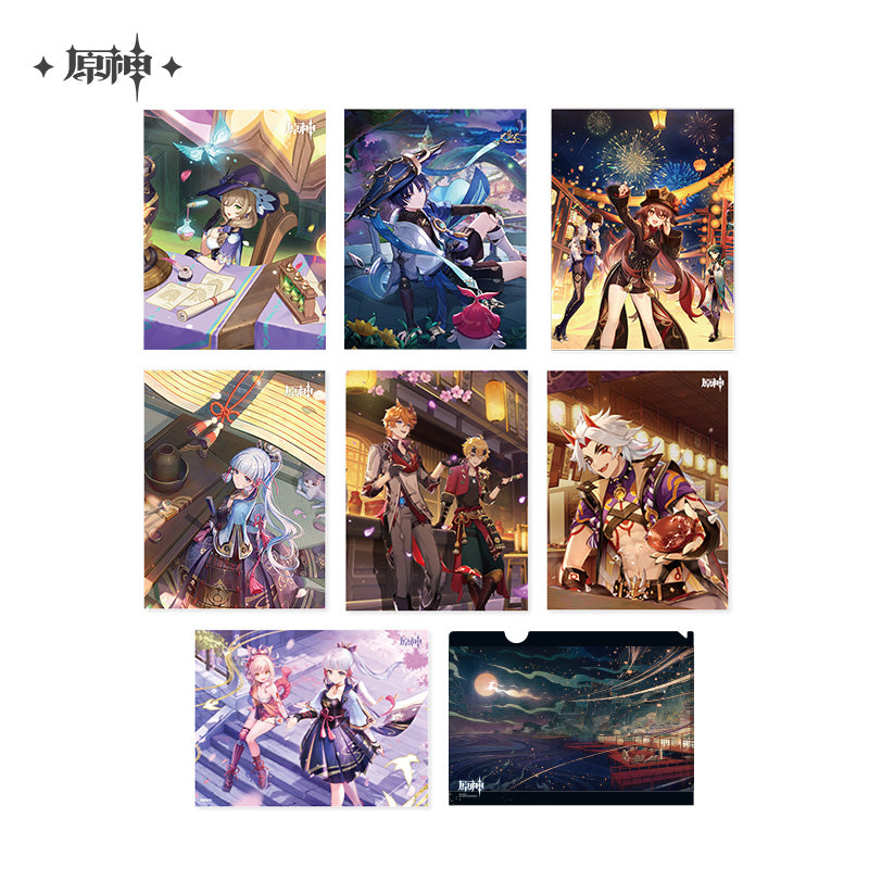[Official Merchandise] Genshin Impact Theme Series Folders