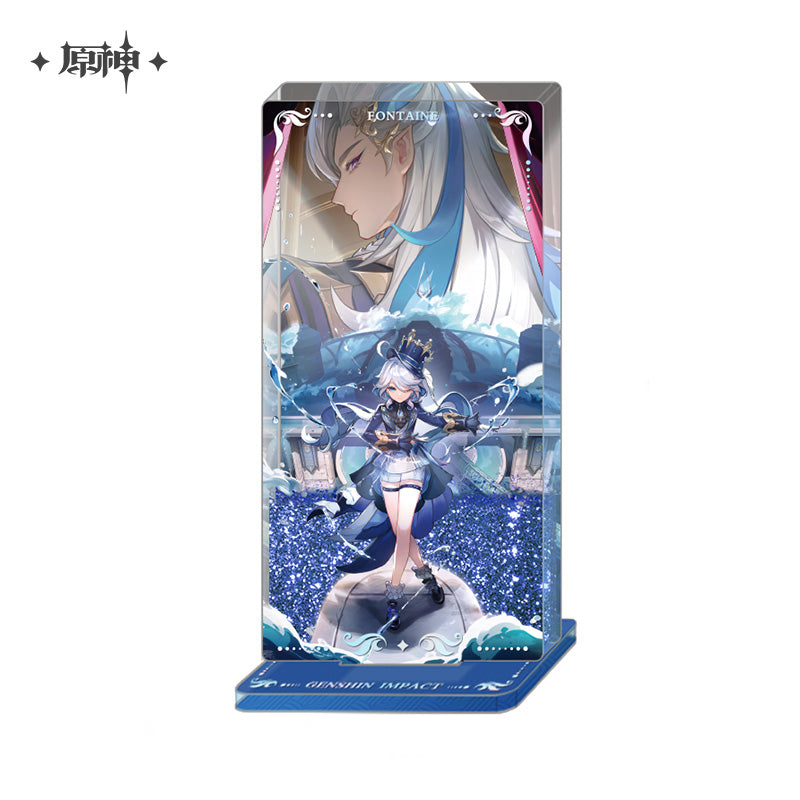 [Official Merchandise] Genshin Impact Theme Series Liquid Glitter Acrylic Standee