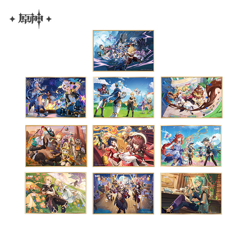 [Official Merchandise] Genshin Impact Theme Series Shikishi