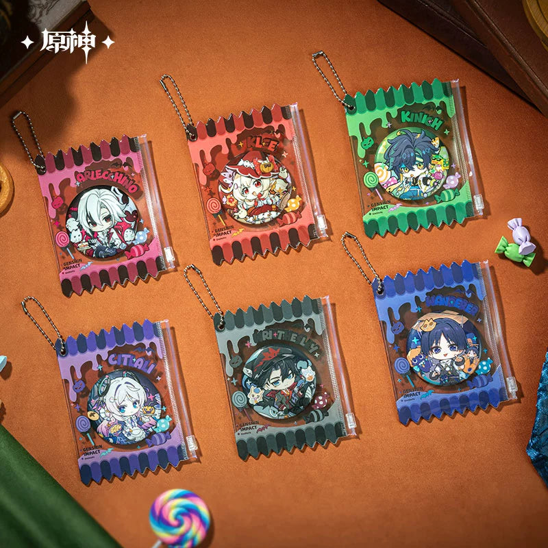 [Official Merchandise] Twilight Whimsy Series Badge & Badge Holder | Genshin Impact