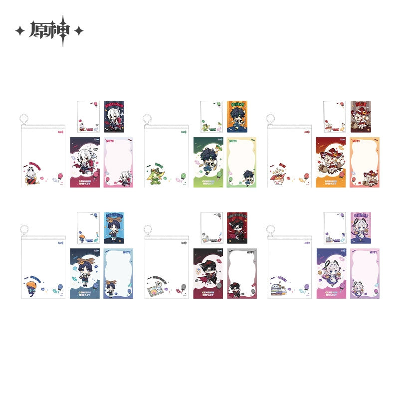 [Official Merchandise] Twilight Whimsy Series Stationery Set | Genshin Impact