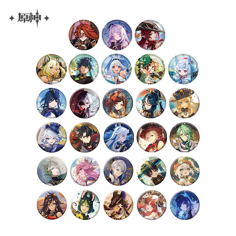 [Official Merchandise] Unheard Anecdotes Series Character Badge | Genshin Impact