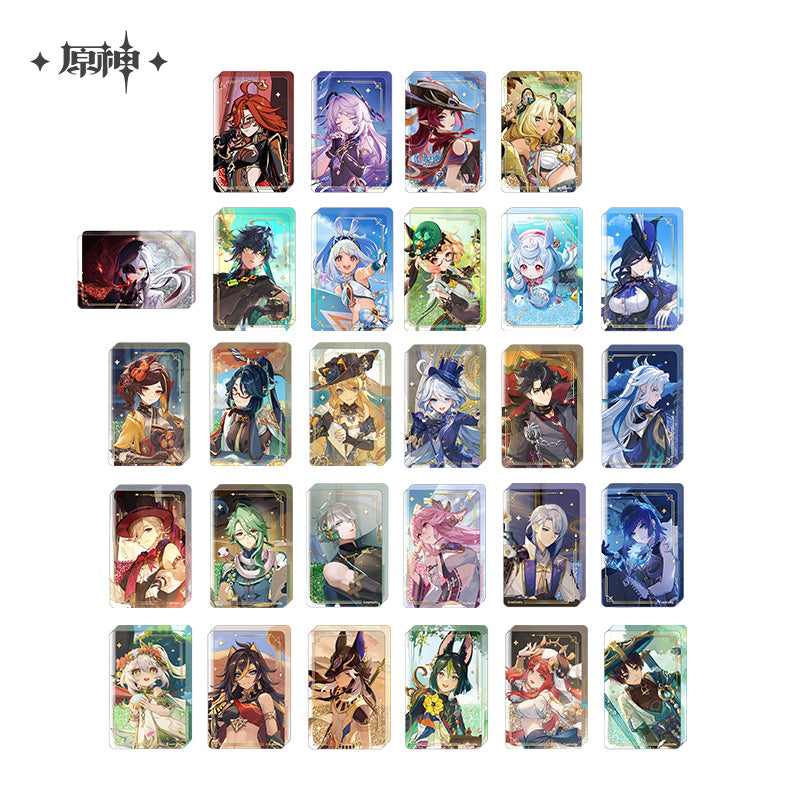 [Official Merchandise] Unheard Anecdotes Series Liquid Glitter Acrylic Ornaments | Genshin Impact