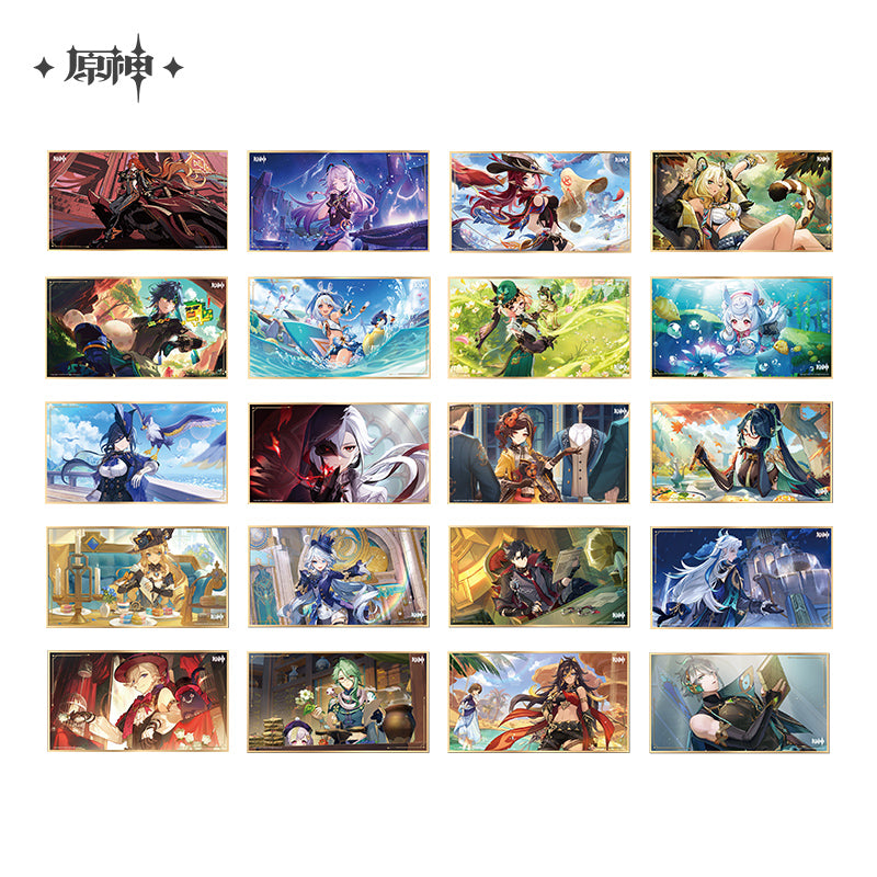 [Official Merchandise] Unheard Anecdotes Series Shikishi | Genshin Impact