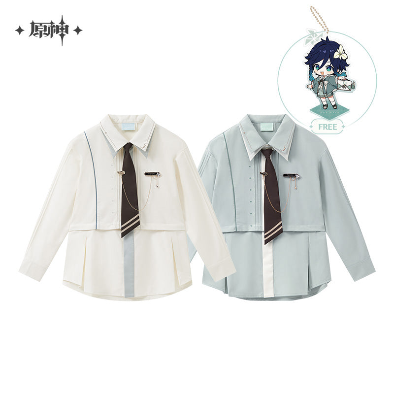 [Official Merchandise] Venti Theme Impression Series: Long-Sleeve Shirt | Genshin Impact