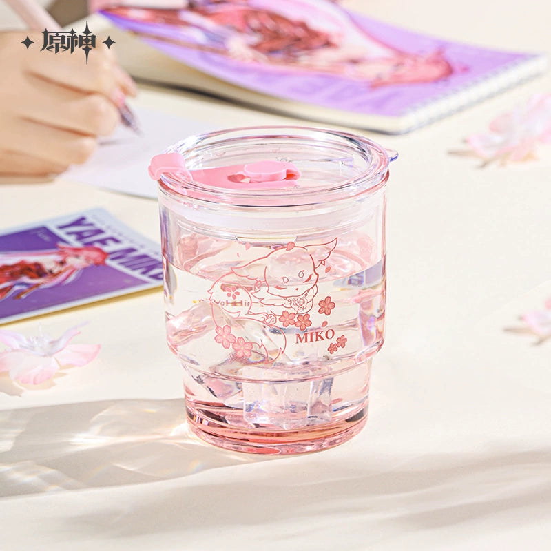 [Official Merchandise] Yae Miko • Divina Vulpes Series: Glass Cup | Genshin Impact