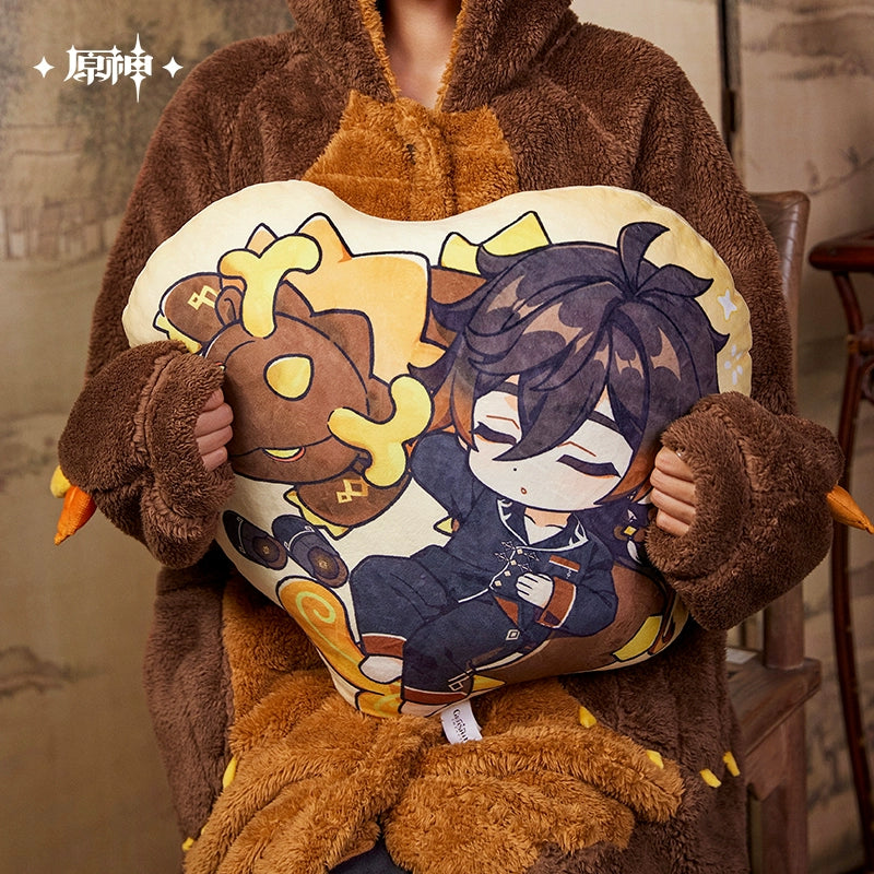 [Official Merchandise] Zhongli Theme Impression Series Chibi Shaped Cushion | Genshin Impact