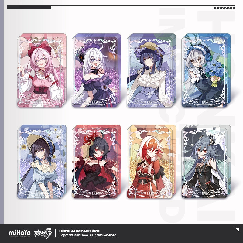 [Official Merchandise] Flowering Spring Series Liquid Glitter Acrylic Ornaments | Honkai Impact 3rd