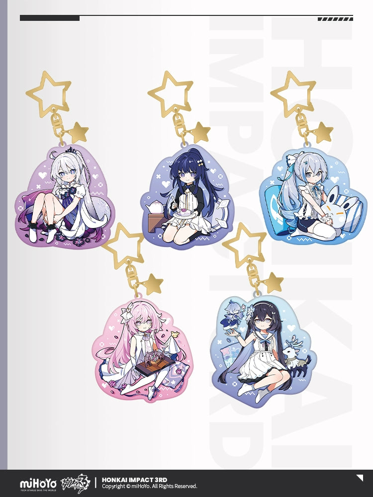 [Official Merchandise] Little Herrschers Series Vol. 2 Metal Charms | Honkai Impact 3rd
