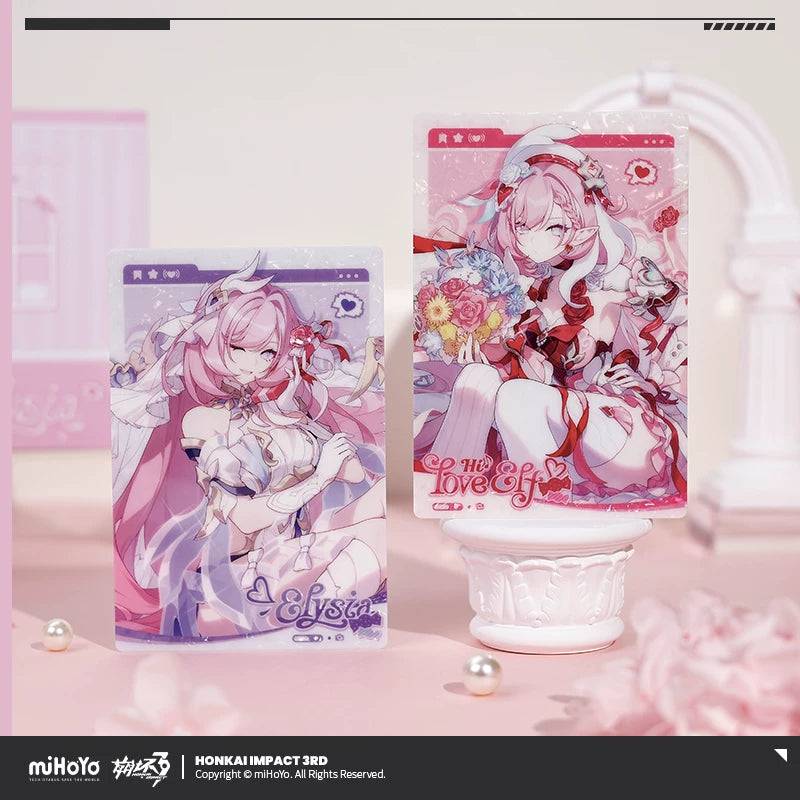 [Pre-Order] Love Squared Series Holographic Card Set | Honkai Impact 3rd (Within 200 Days)