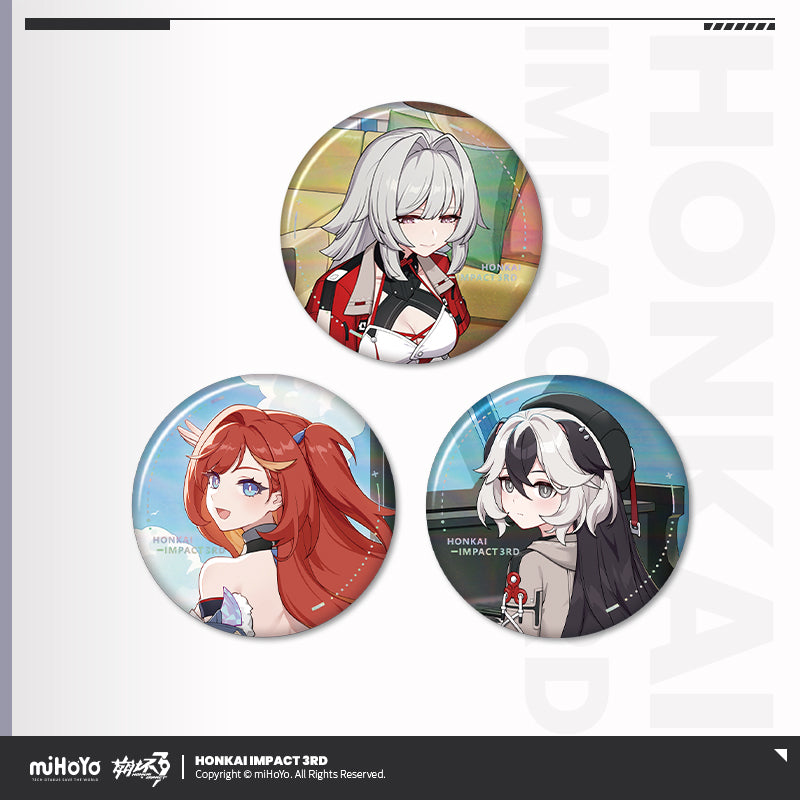 [Official Merchandise] Honkai Impact 3rd Part 2 Stigmata Series Tinplate Badge Set