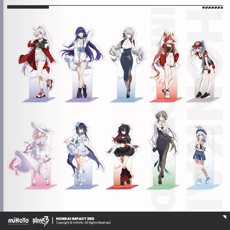 [Official Merchandise] Summer Cruise Series Acrylic Stand Vol.5 | Honkai Impact 3rd