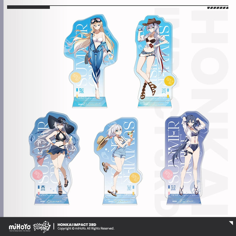 [Official Merchandise] Summer Cruise Series: Acrylic Standee Vol.1 | Honkai Impact 3rd