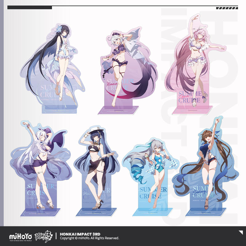 [Official Merchandise] Summer Cruise Series: Acrylic Standee Vol.3 | Honkai Impact 3rd