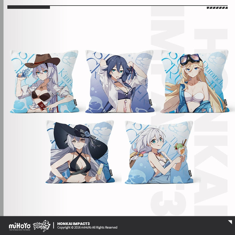[Official Merchandise] Summer Cruise Series: Throw Pillow Vol.2 | Honkai Impact 3rd
